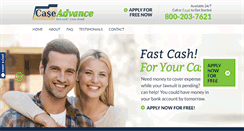 Desktop Screenshot of caseadvance.com